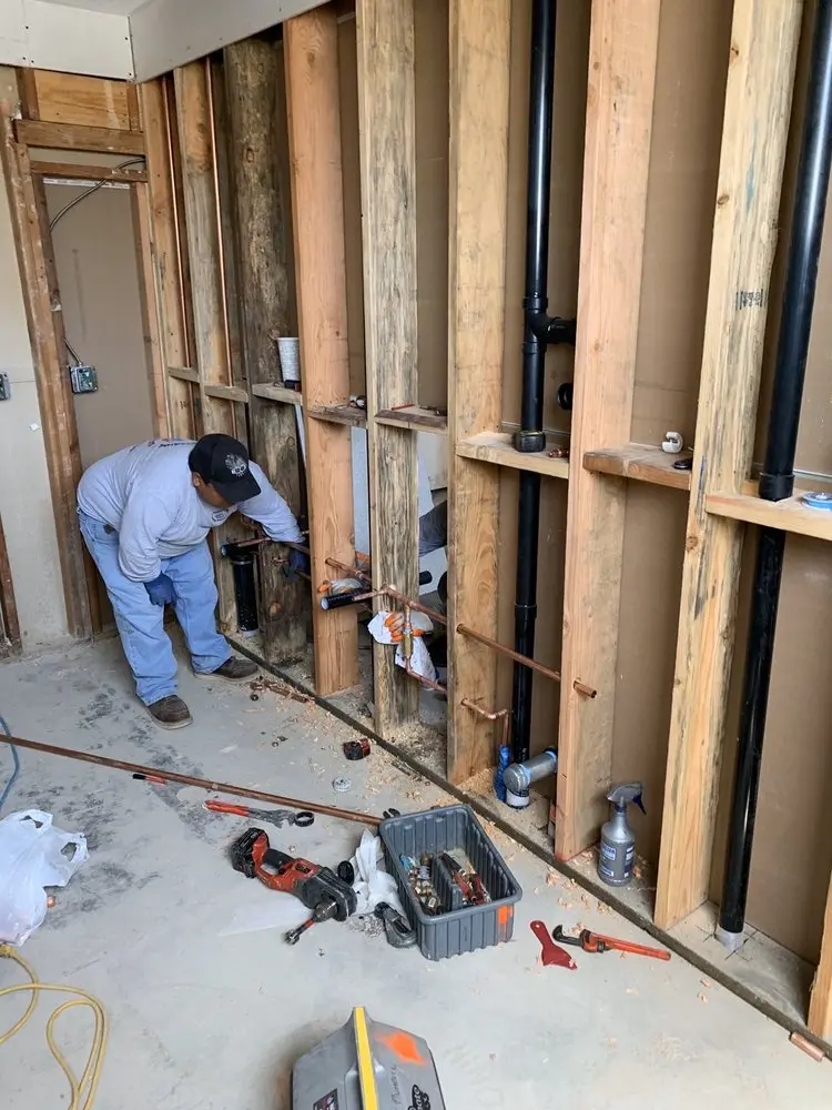 Commercial rough-in plumbing for Commercial Plumbing in Grimesville